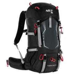 Plecak turystyczny Northlake 30L+10 NC1993 Nils Camp. Czarne plecaki NILS CAMP, bez wzorów. Za 249.00 zł.