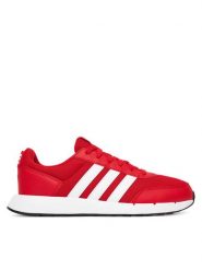 Adidas Sneakersy RUN 50S JQ4516 W Czerwony. Czerwone obuwie sportowe damskie Adidas, z materiału, bez zapięcia. Za 219.99 zł.