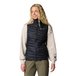 Columbia Bezrękawnik Powder Pass Ii 2126132010. Czarne kamizelki damskie Columbia, bez wzorów, bez kaptura. Za 319.99 zł.