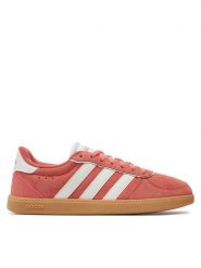 Adidas Sneakersy Breaknet Sleek IH5470 Pomarańczowy. Brązowe obuwie sportowe damskie Adidas, ze skóry, bez zapięcia. Za 209.99 zł.