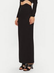 STAUD Spódnica ołówkowa Petunia R24P6128PT Czarny Slim Fit. Czarne spódnice damskie STAUD, s, bez wzorów, z wiskozy. Za 1,099.00 zł.