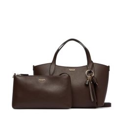 Torebka Guess. Brązowe torebki klasyczne damskie Guess, bez dodatków. Za 584.99 zł.