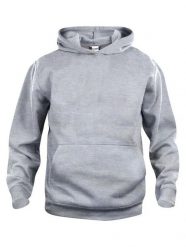 Clique Basic Hoody Junior - młodzieżowa bluza z kapturem szara melanż, miękka i. Szara bluzy damskie CLIQUE, m, bez wzorów, z bawełny, z kapturem. Za 145.21 zł.