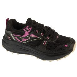 Buty do biegania damskie, Shock Lady 25 TKSHLW. Czarne obuwie sportowe damskie Joma, bez zapięcia, do biegania. Za 199.99 zł.