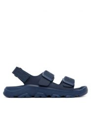 Birkenstock Sandały Mogami Kids As 1031292 S Granatowy. Niebieskie sandały chłopięce Birkenstock, ze skóry, bez zapięcia. Za 289.99 zł.