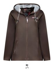 Geographical Norway Kurtka przejściowa w kolorze brązowym rozmiar: S. Brązowe kurtki damskie Geographical Norway, s, bez wzorów, bez kaptura. Za 83.42 zł.
