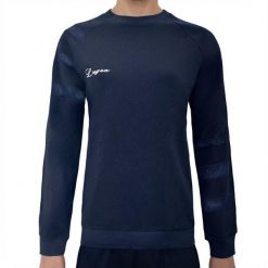 Bluza treningowa ASAI z kapturem z bawełny niebieska. Niebieskie bluzy damskie LEGEA, uniwersalny, bez wzorów, z bawełny, bez kaptura. Za 80.00 zł.