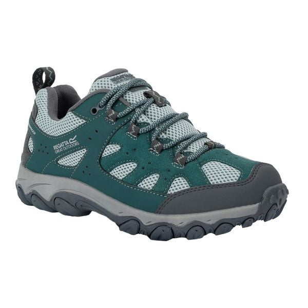 Damskie Buty Do Chodzenia Edgepoint IV Low. Niebieskie obuwie trekkingowe damskie Regatta, bez zapięcia. Za 220.99 zł.
