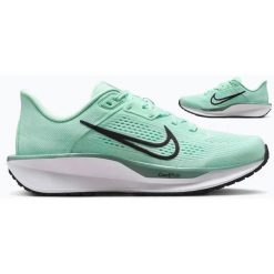 Buty do biegania damskie Nike Quest. Zielone obuwie sportowe damskie Nike, bez zapięcia, do biegania. Za 312.99 zł.