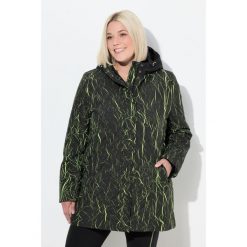 Damskie Kurtka funkcyjna HYPRAR wodoodporna dwukierunkowy zamek błyskawiczny. Czarne kurtki damskie Ulla Popken, plus size, bez wzorów, z materiału, bez kaptura. Za 699.99 zł.