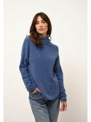 Just Cashmere Kaszmirowy golf "Blantyre" w kolorze niebieskim rozmiar: S. Niebieskie golfy damskie Just Cashmere, s, bez wzorów, z kaszmiru, bez ramiączek. Za 434.99 zł.
