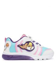 Geox Sneakersy J Ciberdron Girl J66LPA 05411 C0406 D Kolorowy. Buty sportowe dziewczęce Geox, ze skóry, bez zapięcia. Za 339.99 zł.