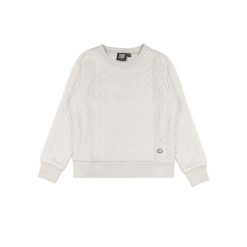 Bluza z bawełna z ściągacze na co dzień na siłownię. Białe bluzy damskie LEONE 1947 APPAREL, bez wzorów, z bawełny, bez kaptura. W wyprzedaży za 89.72 zł.