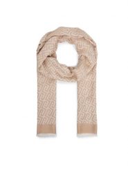 Liu Jo Szal 2A6001 T0300 Beżowy. Brązowe szaliki damskie Liu Jo, bez wzorów, z wiskozy. Za 249.99 zł.