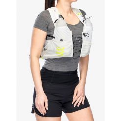 Kamizelka do biegania unisex Compressport UltRun S Pack Evo 10. Białe kamizelki damskie Compressport, l, bez wzorów, bez kaptura. Za 597.99 zł.