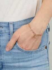 Liebeskind Bransoletka z zawieszką rozmiar: onesize. Czerwone bransoletki damskie Liebeskind, ze stali. Za 160.96 zł.