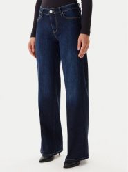 Guess Jeansy W5BA96 D4U54 Granatowy Wide Leg. Niebieskie jeansy damskie Guess. Za 699.99 zł.