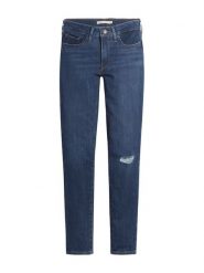 Levi´s Dżinsy "311" - Slim fit - w kolorze granatowym rozmiar: W29/L32. Niebieskie jeansy damskie . Za 152.12 zł.