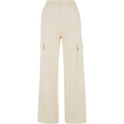 Lekkie Spodnie Dresowe Dla Kobiet. Brązowe spodnie dresowe damskie Urban Classics, xl, bez wzorów, z dresówki. Za 105.99 zł.