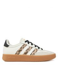 Adidas Sneakersy Barreda JQ2296 Biały. Białe obuwie sportowe damskie Adidas, ze skóry, bez zapięcia. Za 249.99 zł.