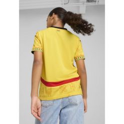 Młodzieżowa koszulka wyjazdowa Ghana 2025 PUMA Pelé Yellow Black. Żółta bluzki damskie Puma, m, z aplikacjami, bez kołnierzyka, bez ramiączek. Za 329.00 zł.