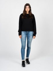 Guess Jeansy "Skinny" | W1YA28 D46AC | Kobieta | Niebieski. Niebieskie jeansy damskie Guess, z aplikacjami, z bawełny, z podwyższonym stanem. W wyprzedaży za 299.00 zł.