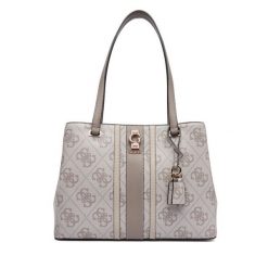 Torebka Guess. Brązowe torebki klasyczne damskie Guess, bez dodatków. Za 499.99 zł.