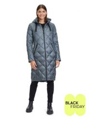 Gil Bret Płaszcz pikowany w kolorze szarym rozmiar: 36. Szare płaszcze damskie Gil Bret, bez wzorów, bez kaptura. Za 543.99 zł.