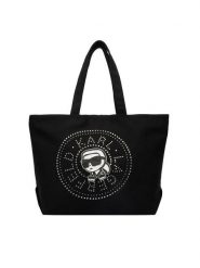 KARL LAGERFELD Torebka B2W50030 Czarny. Czarne torebki klasyczne damskie KARL LAGERFELD, z materiału, bez dodatków. Za 389.99 zł.