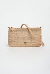 Torebka damska kopertówka Flat Horizontal Mini PINKO. Torebki klasyczne damskie Pinko, bez dodatków. W wyprzedaży za 599.20 zł.