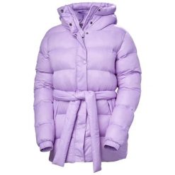 Damska kurtka puchowa Helly Hansen W Grace. Fioletowe kurtki damskie Helly Hansen, na zimę, m, bez wzorów, z poliamidu, bez kaptura. Za 945.00 zł.
