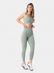 Carpatree Legginsy sportowe "Simply" w kolorze zielonym rozmiar: M. Zielone legginsy damskie Carpatree, m, bez wzorów, z materiału. Za 134.95 zł.