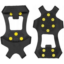 Nakładki antypoślizgowe na buty CMP 3B04557. Czarne obuwie trekkingowe damskie CMP, bez zapięcia. W wyprzedaży za 49.99 zł.