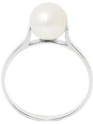 Pearline Srebrny pierścionek z perłą rozmiar: 58. Szare pierścionki damskie Pearline, z perłą, srebrne. Za 217.99 zł.