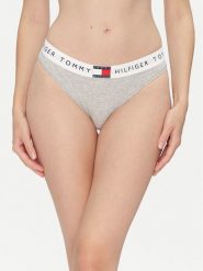 Tommy Hilfiger Figi klasyczne UW0UW06038 Szary. Szare figi Tommy Hilfiger, bez wzorów, z bawełny. Za 69.99 zł.