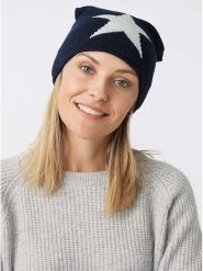 Zwillingsherz Czapka beanie w kolorze czarnym rozmiar: onesize. Czarne czapki damskie Zwillingsherz, bez wzorów, z kaszmiru. Za 83.42 zł.