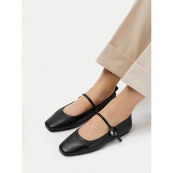 Baleriny MEXX. Czarne balerinki damskie Mexx, bez wzorów. Za 269.99 zł.