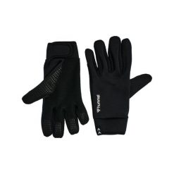 Rękawiczki sportowe dla dorosłych Hummel Warm Player Glove. Czarne rękawiczki damskie Hummel, bez wzorów. Za 82.00 zł.
