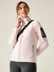 Regatta Kurtka polarowa "Ralina" w kolorze jasnoróżowym rozmiar: 42. Różowe kurtki damskie Regatta, bez wzorów, z polaru, bez kaptura. Za 128.25 zł.