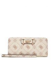 Guess Portfel Silia Slg SWGP98 90146 Écru. Portfele damskie Guess, z aplikacjami, ze skóry. Za 279.99 zł.