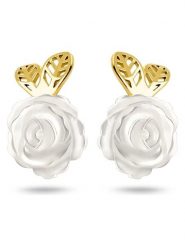 OR Carats Złote kolczyki-wkrętki z masą perłową rozmiar: onesize. Białe kolczyki damskie OR Carats, z perłą, złote. Za 782.99 zł.