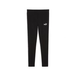 Puma Legginsy Ess Tape 68501401. Czarne legginsy damskie Puma, m, bez wzorów, z bawełny, na fitness i siłownię. Za 105.15 zł.