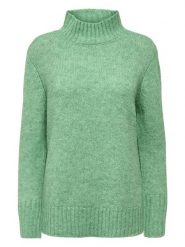 ONLY Sweter w kolorze zielonym rozmiar: M. Zielone swetry klasyczne damskie Only, m, bez kołnierzyka. Za 96.60 zł.