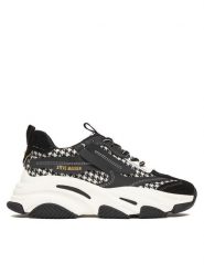 Steve Madden Sneakersy SM11004652 Czarny. Czarne obuwie sportowe damskie Steve Madden, ze skóry, bez zapięcia. Za 519.99 zł.
