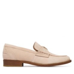 Lordsy Guess. Brązowe półbuty damskie Guess, z aplikacjami, bez obcasa, bez zapięcia. Za 584.99 zł.