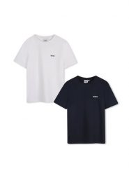BOSS Komplet 2 t-shirtów J52060 M Kolorowy Regular Fit. T-shirty i koszulki chłopięce Boss, bez wzorów, z bawełny, bez kołnierzyka, bez ramiączek. Za 139.99 zł.