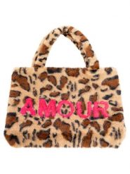 Zwillingsherz Shopper bag "Happy Leo" w kolorze jasnobrązowo-beżowym - 46 x 35 cm rozmiar: onesize. Brązowe shopper bag Zwillingsherz, bez wzorów, z materiału, na ramię, bez dodatków. Za 140.20 zł.