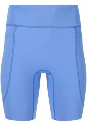 Szorty damskie Athlecia Aliya V2. Niebieskie spodenki sportowe damskie Athlecia, l, bez wzorów, z materiału, do biegania. Za 232.50 zł.