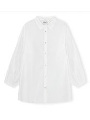 CARE BY ME Bluzka "Laura" w kolorze białym rozmiar: L. Białe bluzki damskie CARE BY ME, l, bez wzorów, z bawełny, bez kołnierzyka, bez ramiączek. Za 244.95 zł.