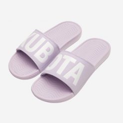 Klapki Kubota Pro 2.0 Pastelowy Fiolet. Klapki damskie Kubota, bez wzorów, z mikrofibry, bez obcasa, bez zapięcia. Za 99.99 zł.